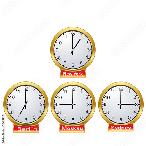 Time of time zones