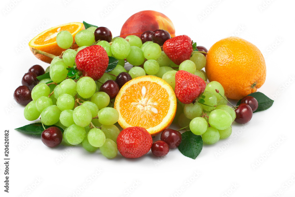 Still-life of fresh fruit Still-life of fresh fruit