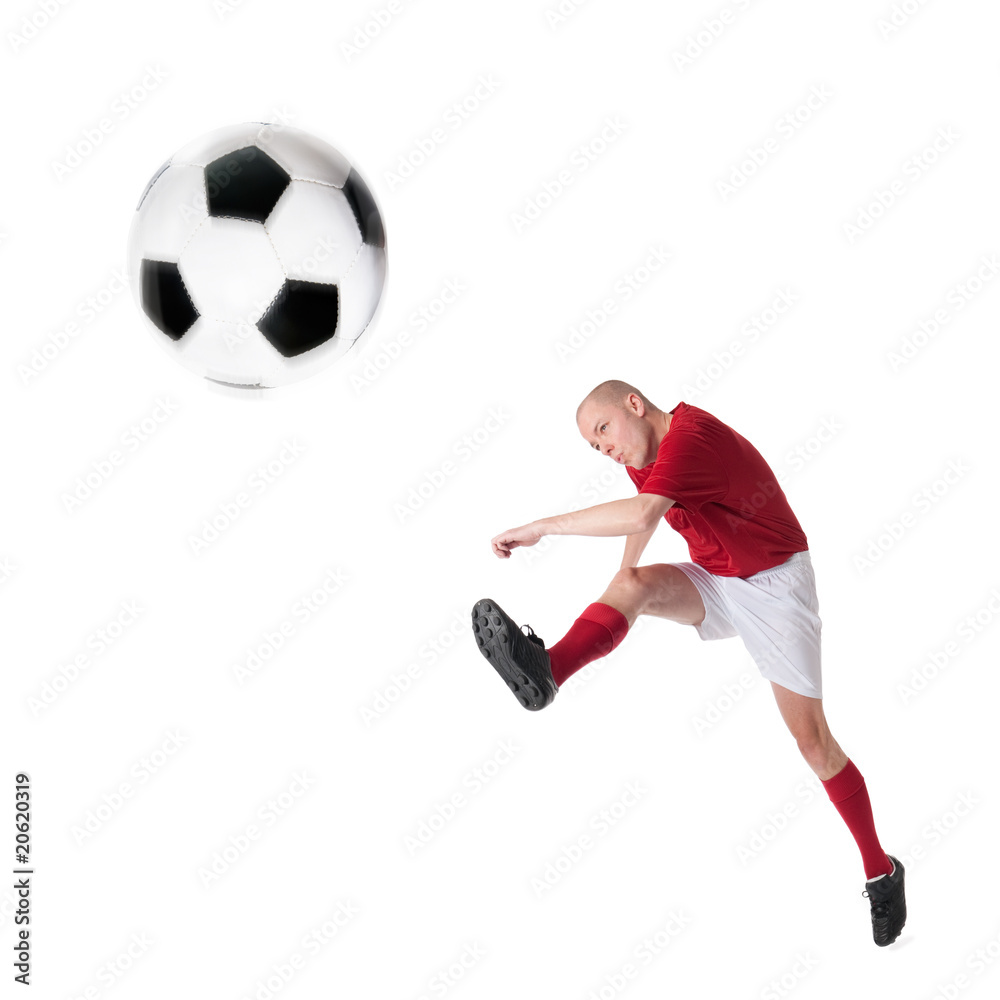 Obraz premium Soccer player