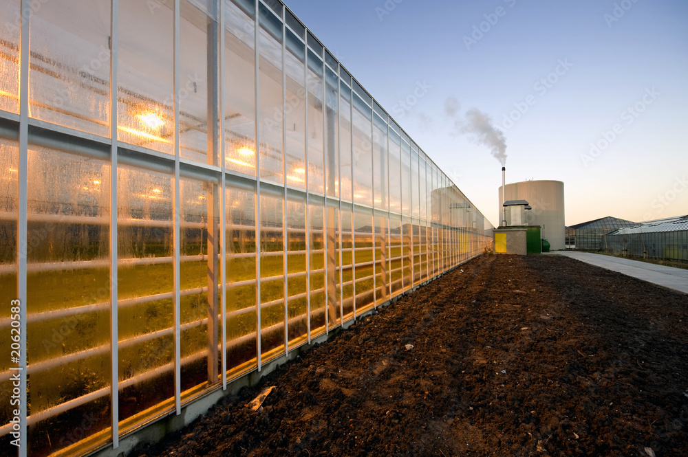 Obraz premium Glasshouse