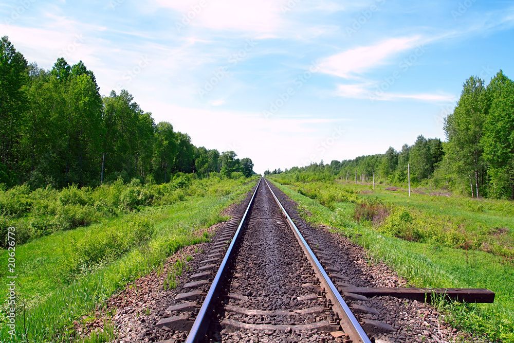 Fototapeta premium railway.