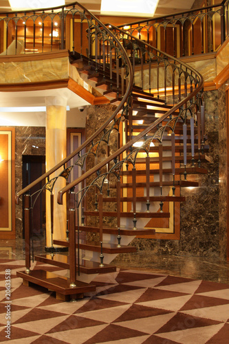 stairs in hotel