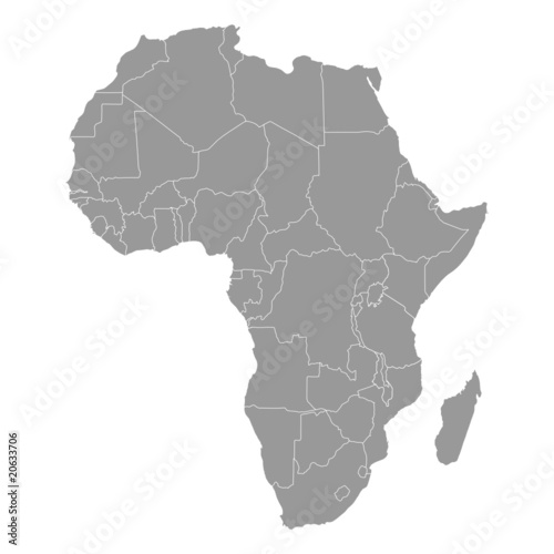 landkarte afrika I