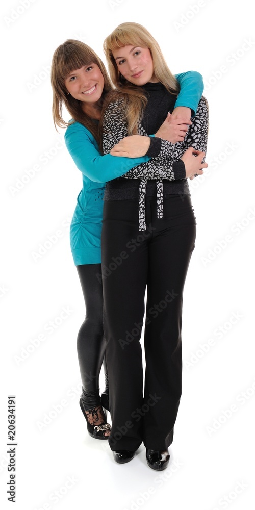 Fototapeta premium Two girls