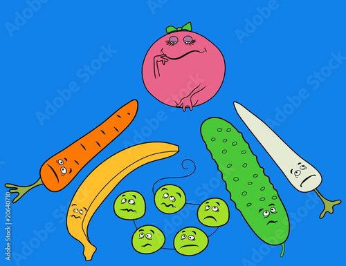 Funny vegetables