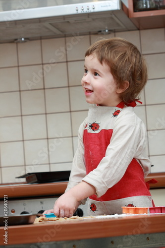 Making cookies