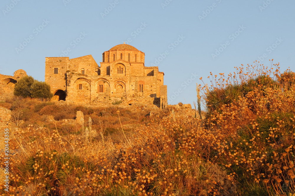 Fototapeta premium Agia Sofia church, Monemvasia, Greece