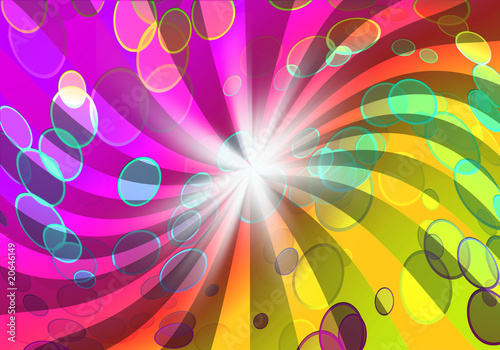 colorful night party background
