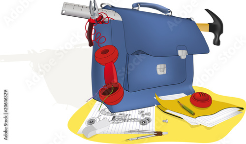 working portfolio and tools of the master