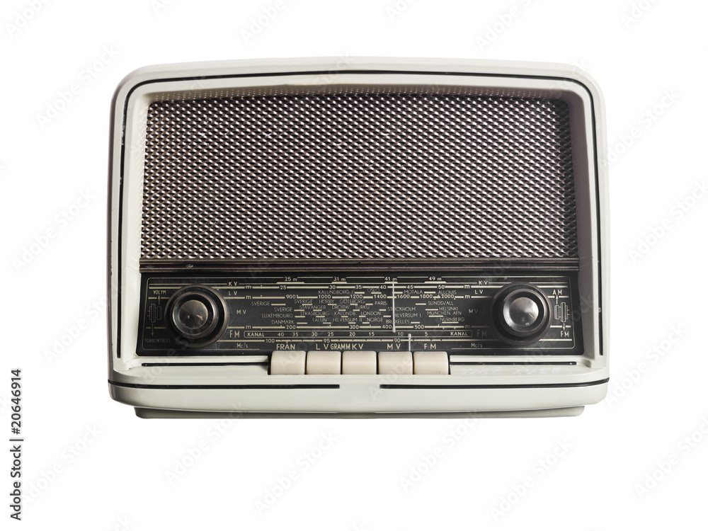 Fototapeta premium Vintage radio