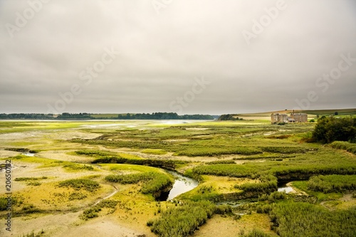 Tableau sur toile Paysage de la vallée de la Rance (Bretagne)