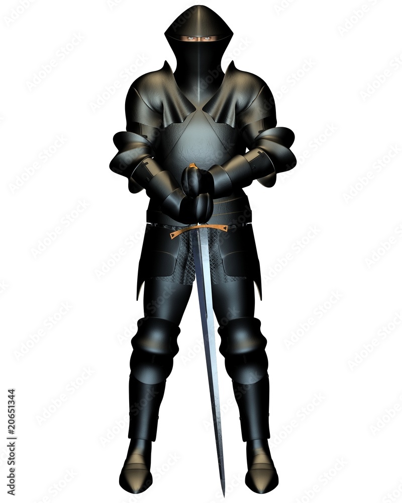 Fototapeta premium The Black Knight