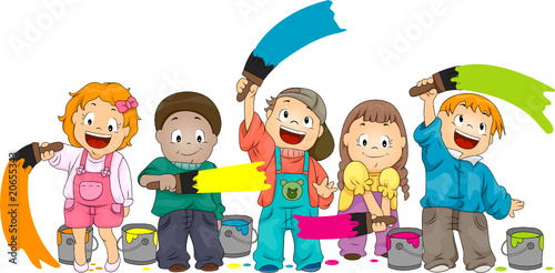 Children Painting