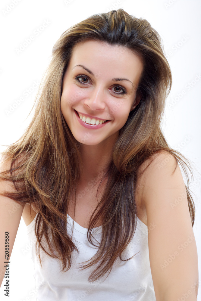 portrait of a smiling woman