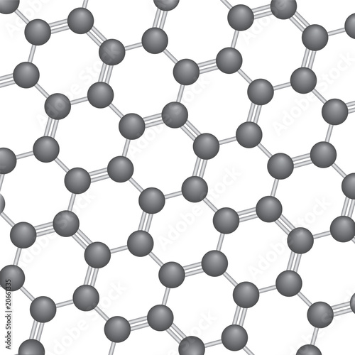 Carbon Molecule Background