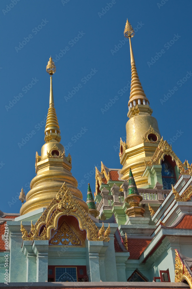 Fototapeta premium Tradycyjna architektura w stylu tajskim