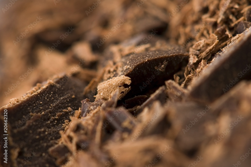 Chopped chocolate Chopped chocolate