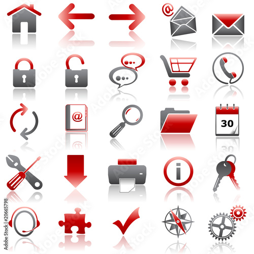 icons red