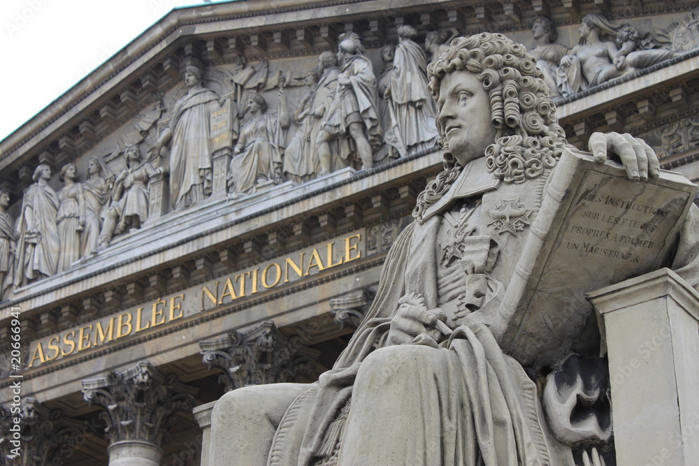 Obraz premium assemblée nationale et colbert
