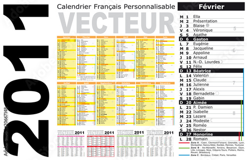 calendrier 2011