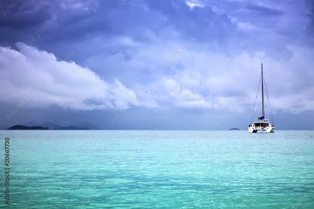 Fototapeta premium catamaran