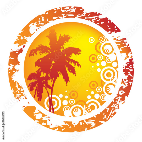 Tropical abstract background