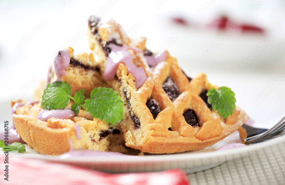 Lattice topped cake Lattice topped cake