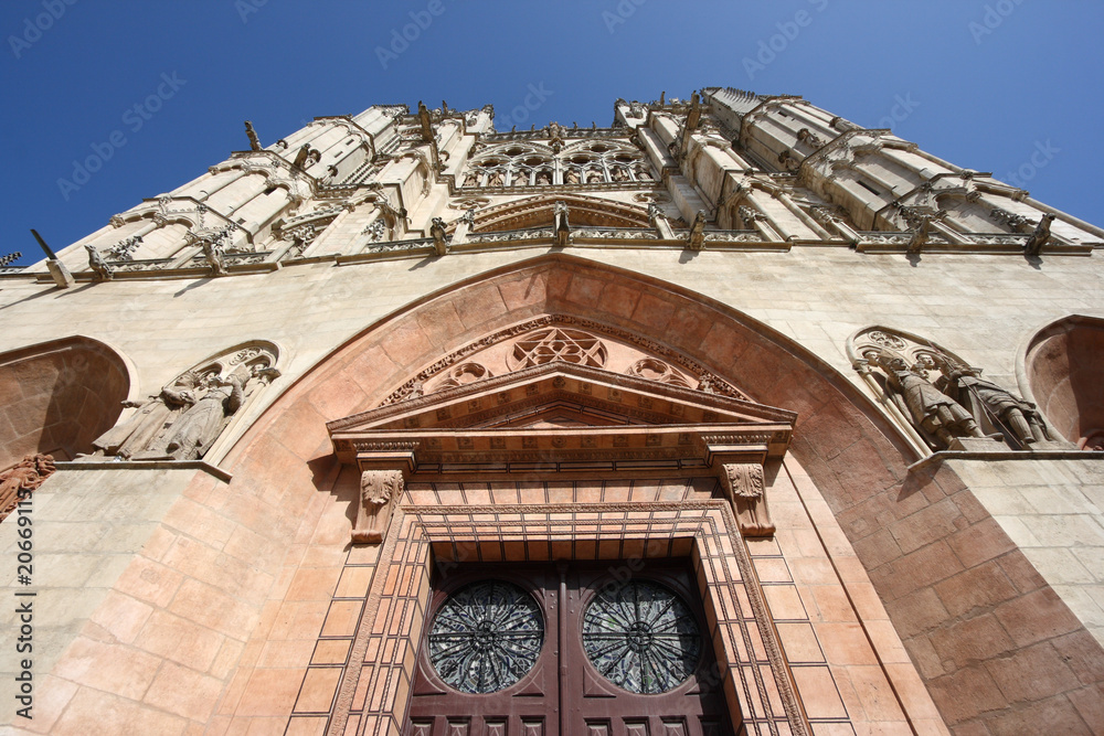 Burgos cathedral exterior, Spain