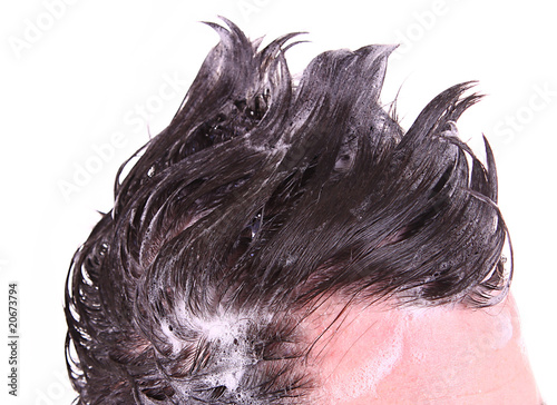 Obraz na płótnie Haarpflege w salonie
