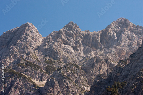 Julian Alps in Slovenia Mountains