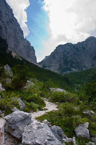Julian Alps in Slovenia Mountains