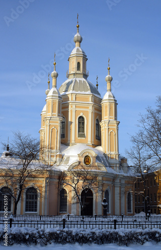 Saint Andrew Church in Saint Petersburg