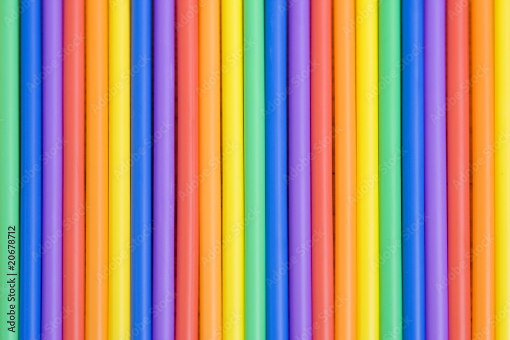 Colored straws