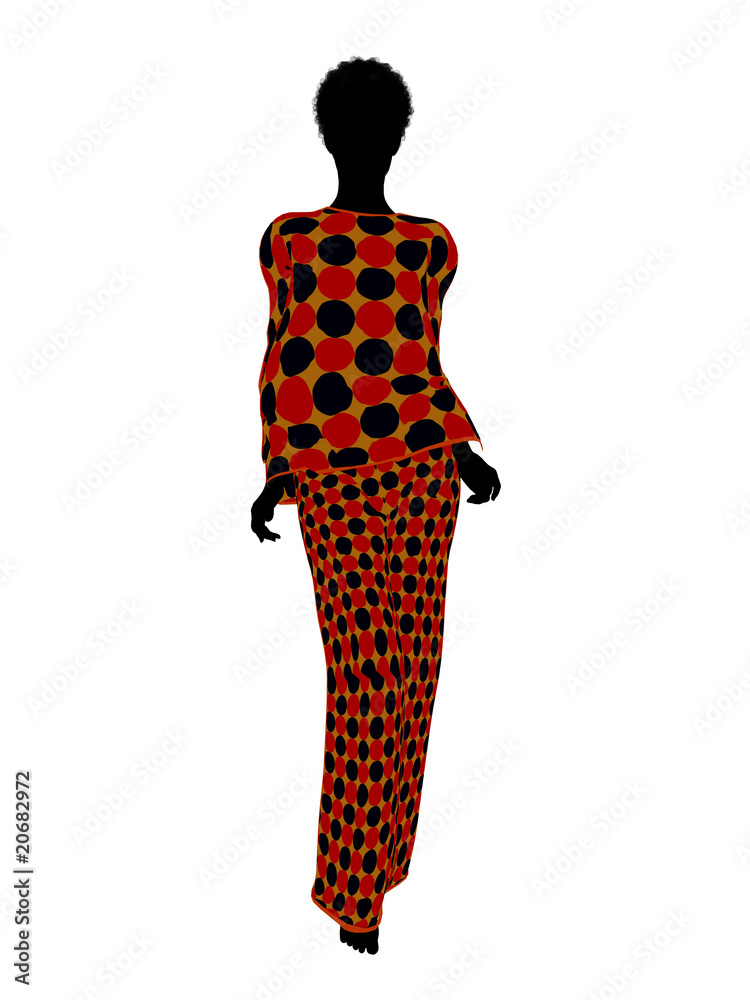 African American Lingerie Silhouette African American Lingerie Silhouette