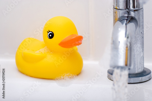 Obraz na plátně Bathtime fun