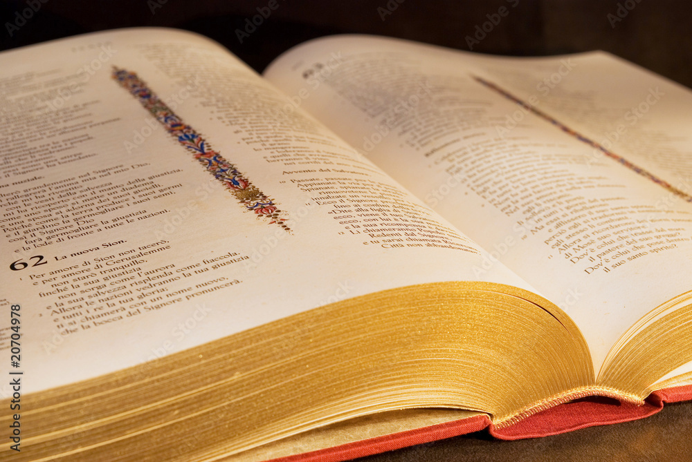 Fototapeta premium sacra bibbia