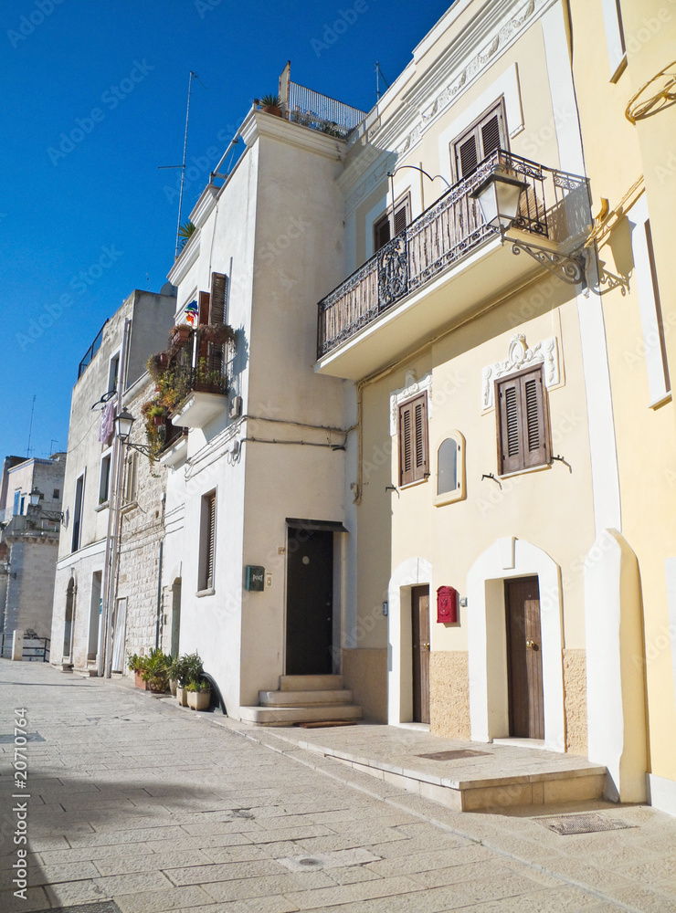 The Old town of Bari. Apulia.