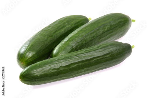 Fresh cucumbers