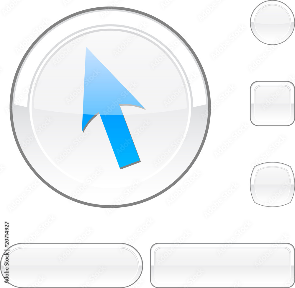Cursor white button.