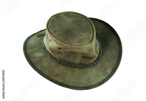 leather hat
