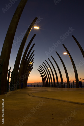 Umhlanga Pier sunrise