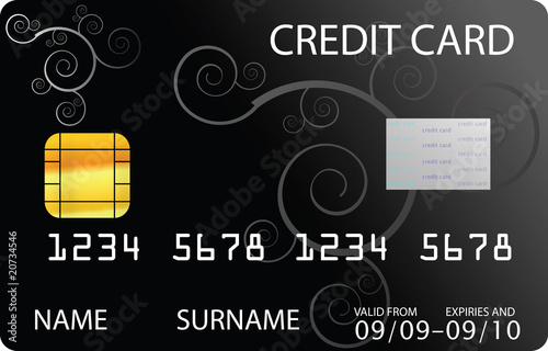 Black credit card