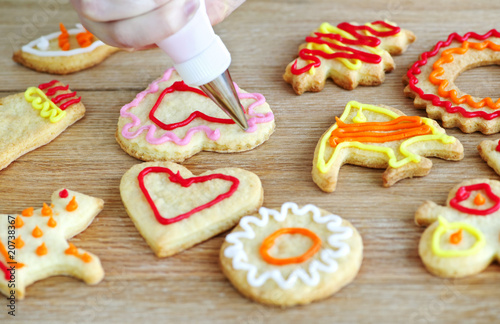 Plakat Decorating cookies