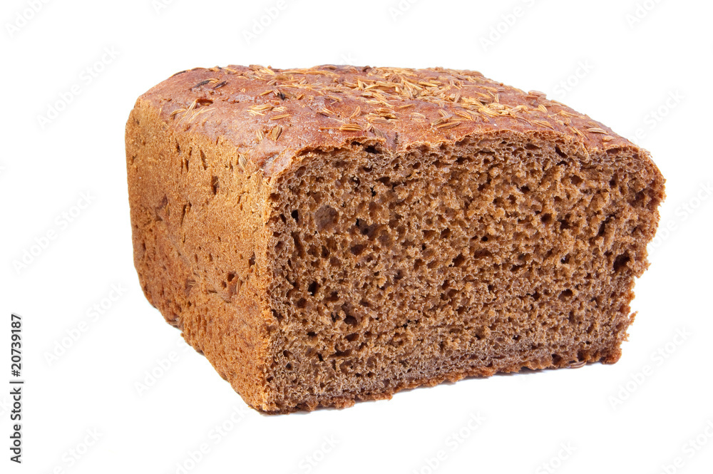 rye bread with caraway seed