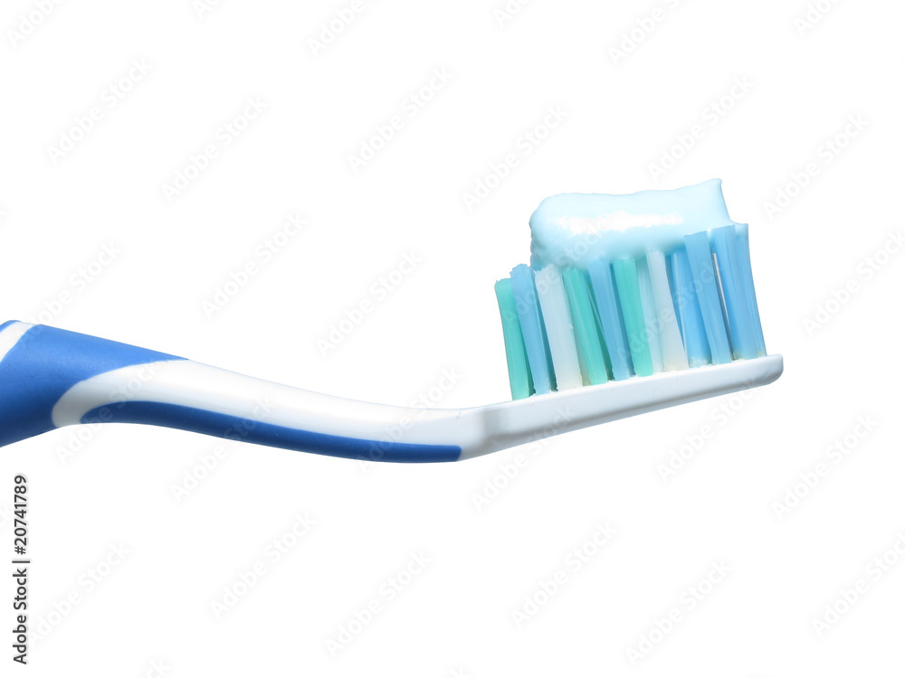 Toothbrush with toothpaste Toothbrush with toothpaste