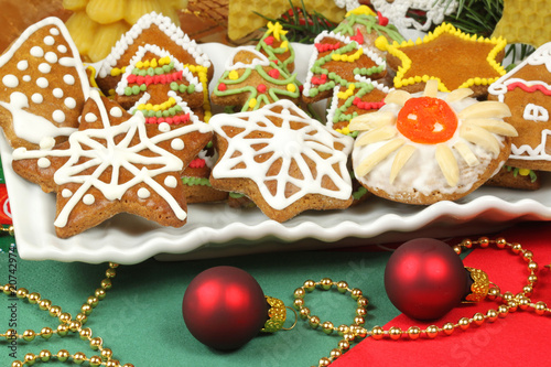 Gingerbread Christmas cookies