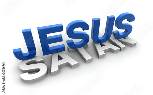 Jesus besiegt Satan