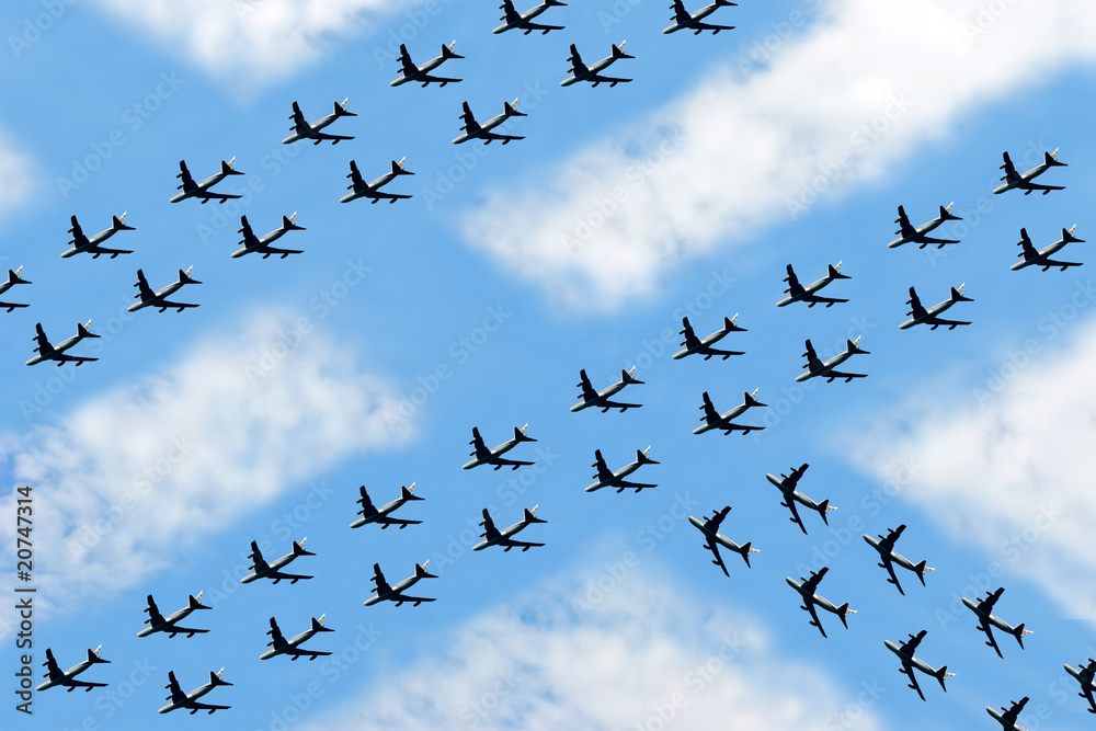Obraz premium Future Air Traffic