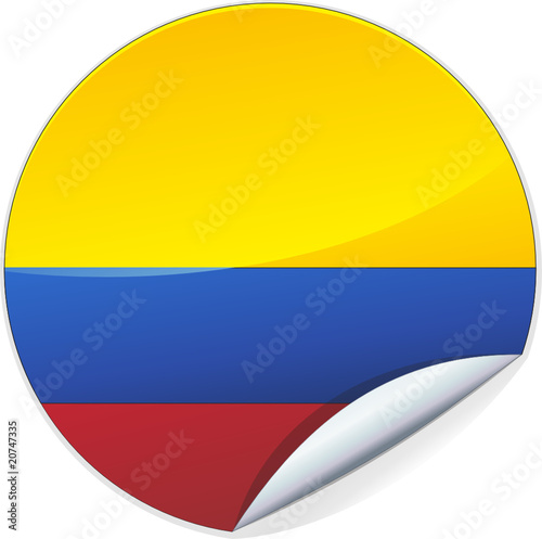 Sticker colombien (détouré)