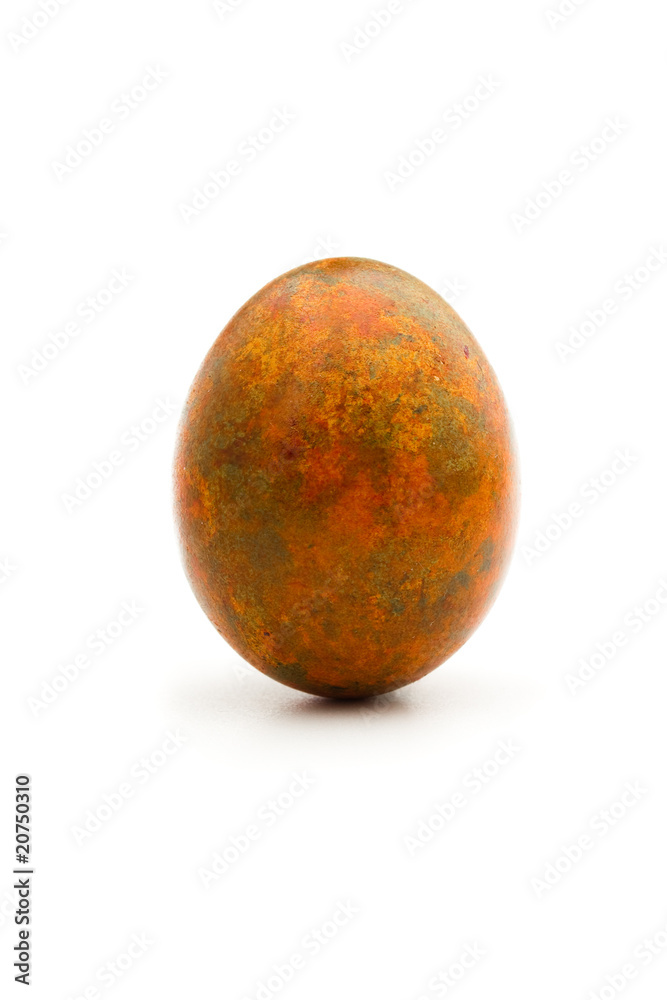 Fototapeta premium mamoriertes Osterei